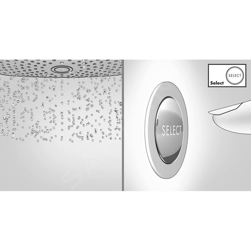 Hansgrohe RainSelect - Mitigeur encastré pour 4 sorties, noir mat 15382670 Douche - Image 3