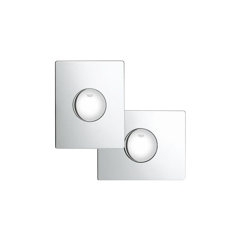 Commande de chasse d'eau Skate 38573, 1 unité, chromé
