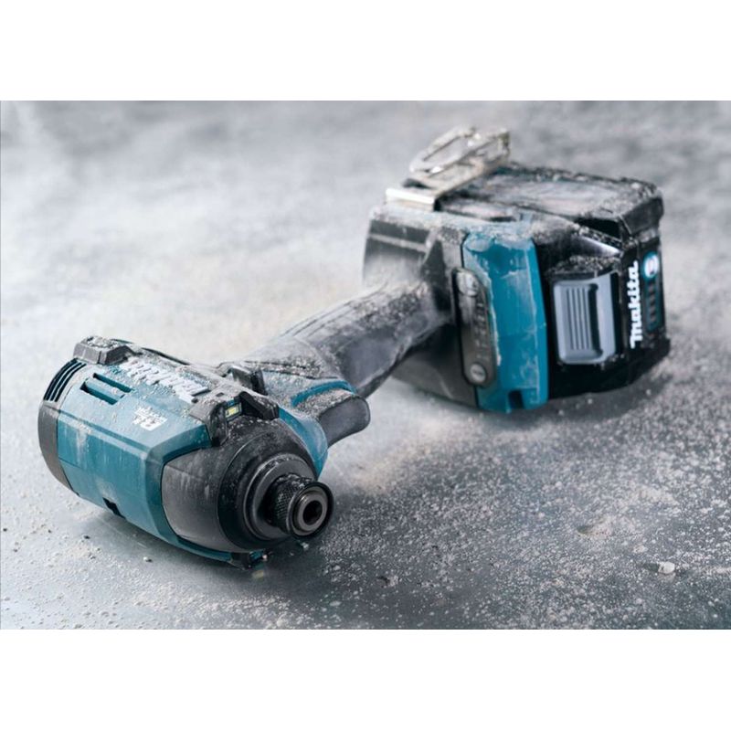 Makita – Clé à chocs 40V – Moteur BL – Couple max 210Nm – Mode anti-serrage T-MODE – Technologie XPT pour usage pro Plate - Image 3