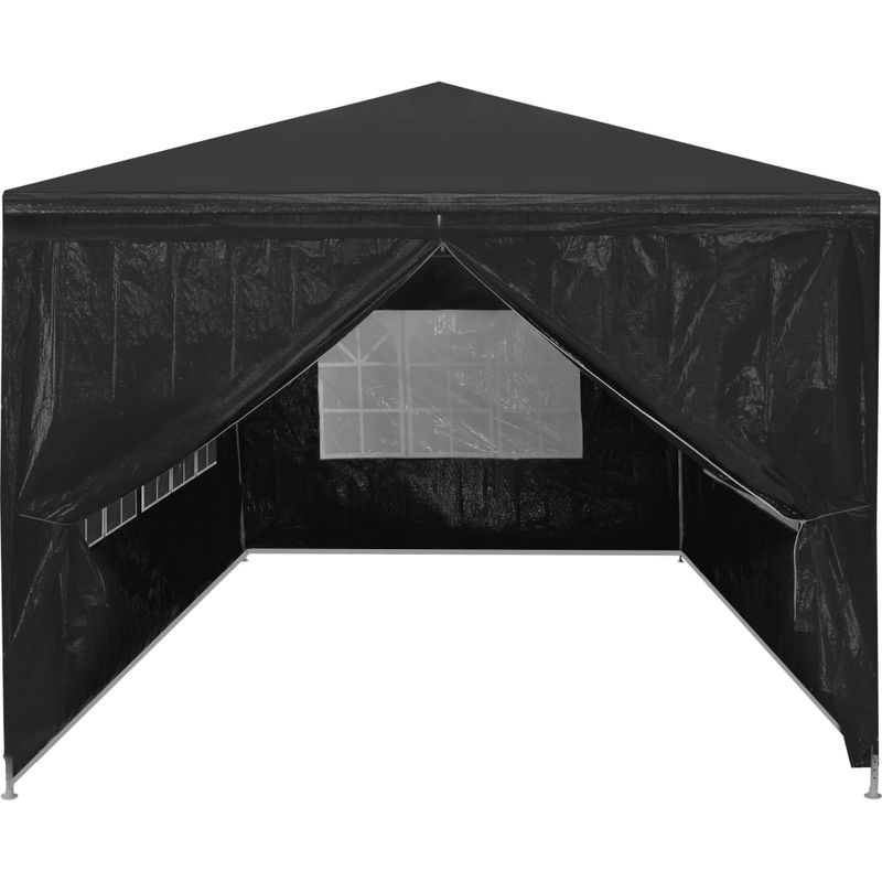 Vidaxl – Tente de réception 3x6 m – Structure en acier inoxydable – Résistante aux UV et à l'eau – Panneaux latéraux avec fenêtres décoratives - Image 5