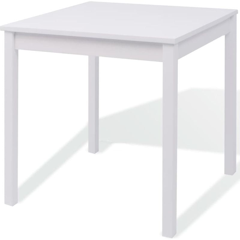 Ensemble de salle à manger 5 pièces Pinède Blanc vidaXL - Image 3