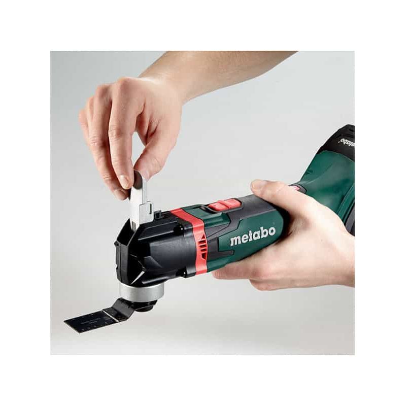 Metabo – Outil multifonction sans fil 18V – Moteur Brushless – Changement rapide d'outil – Double LED – Pour matériaux divers - Image 4