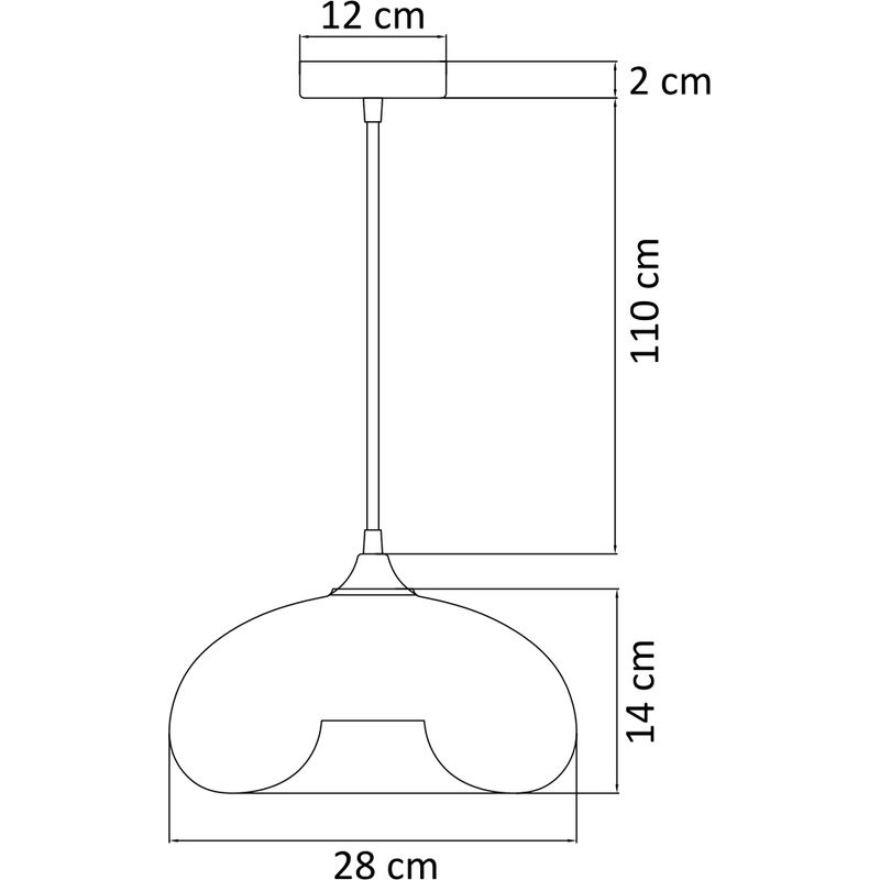 Kosilum – Suspension goutte d'eau en verre fumé noir – Style industriel – Ampoule E27 – Éclairage doux – Assemblage simple - Image 5