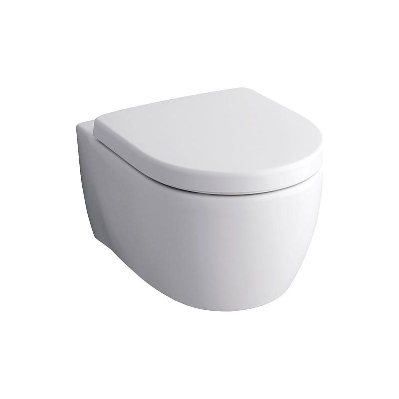 Geberit – WC suspendu Rimfree à chasse profonde – Céramique blanche – Longueur 53 cm – Fixation murale facile – Design fermé - Image 7