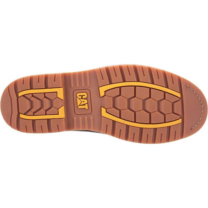 Caterpillar – Bottes de sécurité S3 HRO SRA – Tige cuir nubuck résistant à l'eau – Embout acier – Semelle antiperforation – Pointure 43 - Image 9