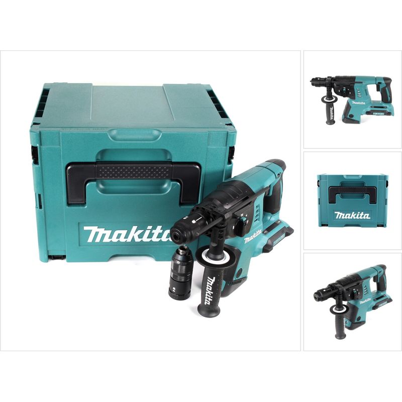 Makita – Perforateur burineur 36V SDS-Plus – Alimentation sur 2 batteries 18V – Moteur Brushless – Technologie XPT pour usage intensif - Image 10