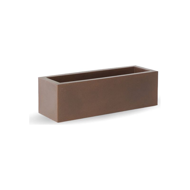 Moovere – Jardinière rectangulaire 100x40x36 cm – Polyéthylène résistant aux UV – Volume de plantation 60,7 litres – Pour intérieur et extérieur Pot - Image 6