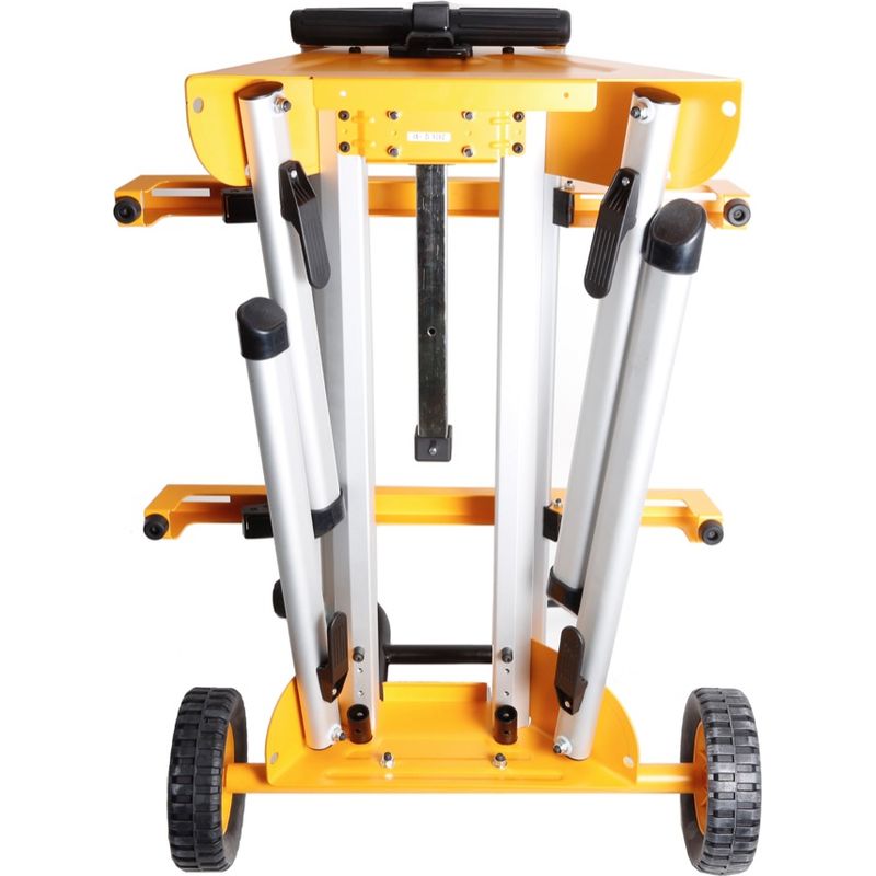 Dewalt – Piètement roulant pour scies à table – Aluminium léger – Charge max 68 kg – Dimensions plié 84,6 x 49,8 x 21,8 cm - Image 8