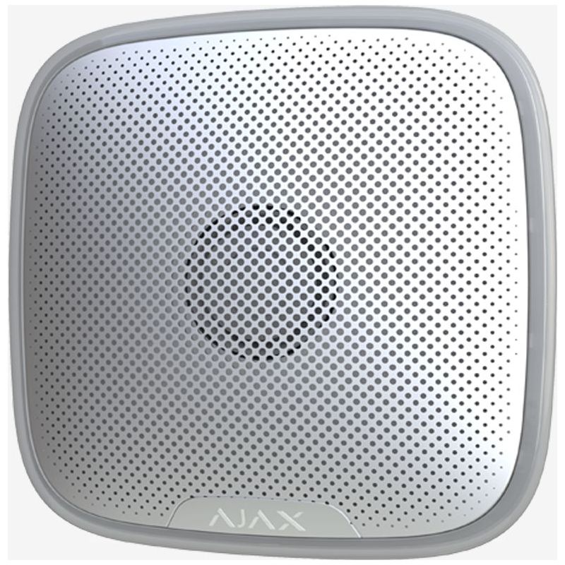 Ajax – Sirène d'alarme extérieure sans fil 868 MHz – Alimentation 12V DC – Indice de protection IP54 – Volume réglable – Installation rapide - Image 10