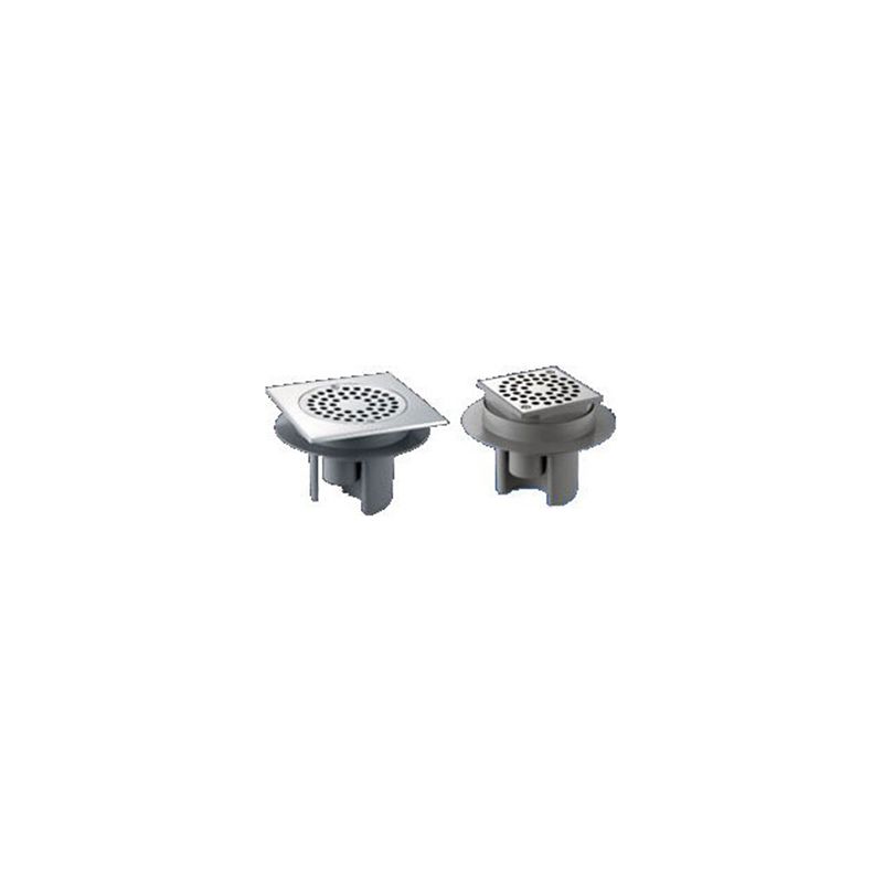 Delabie – Siphon de sol réglable 150 x 150 mm – Garde d'eau 50 mm – Sortie intégrée Ø 40 mm – Installation à l'italienne pour carrelage et béton - Image 4
