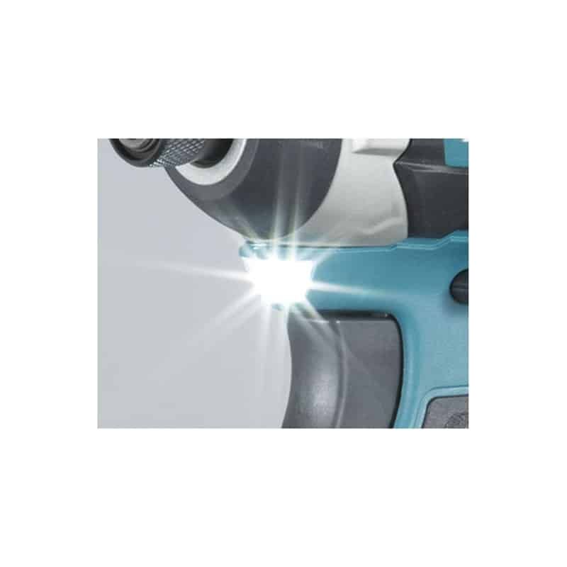Makita – Visseuse à chocs 18V LXT 170Nm avec 2 batteries 3.0Ah – Moteur Brushless – Technologie XPT pour protection – Double éclairage LED - Image 5