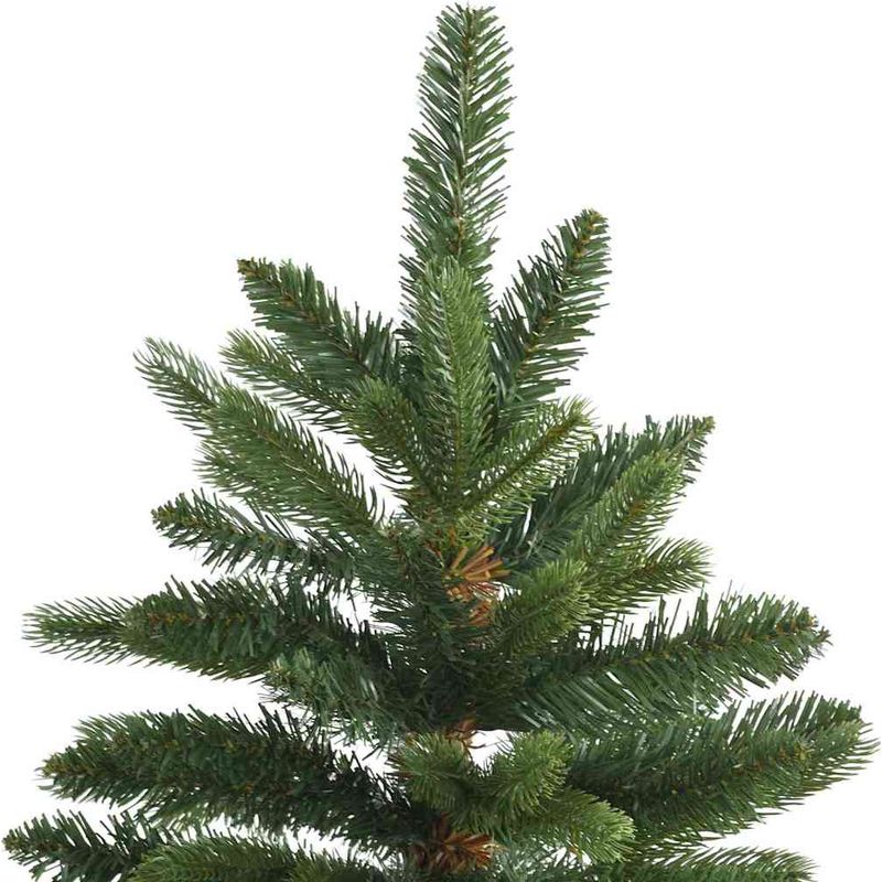 Vidaxl – Sapin de Noël artificiel vert 180 cm – Branches articulées en PVC et PE – Support en métal pliable – Design moderne pour intérieur et - Image 4