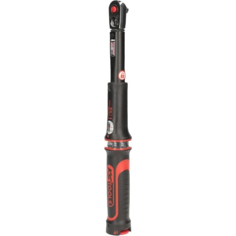 KS Tools - Clé dynamométrique avec inverseur 1/4" - 5-25 Nm - 516.1512