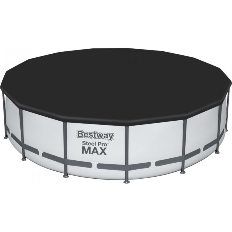 Bestway – Piscine hors-sol ronde 457 cm – Structure en acier résistant à la corrosion – Hauteur 107 cm – Capacité 14 970 L – Pompe de filtration - Image 4