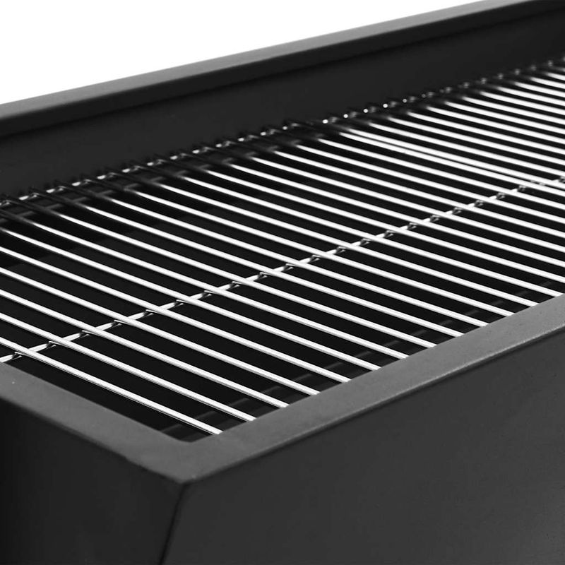 Vidaxl – Rôtissoire électrique pour barbecue – Acier inoxydable – Moteur électrique – Hauteur réglable – 4 roues avec freins - Image 4