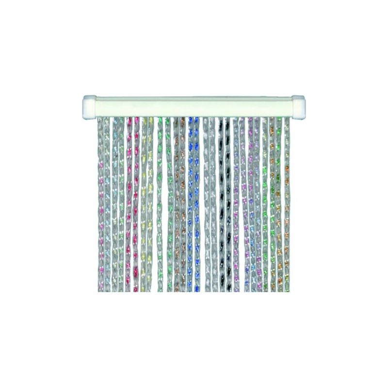 Rideau pour le cristal multicolore anti-PVC de porte anti-male 100x220 cm. - Image 3