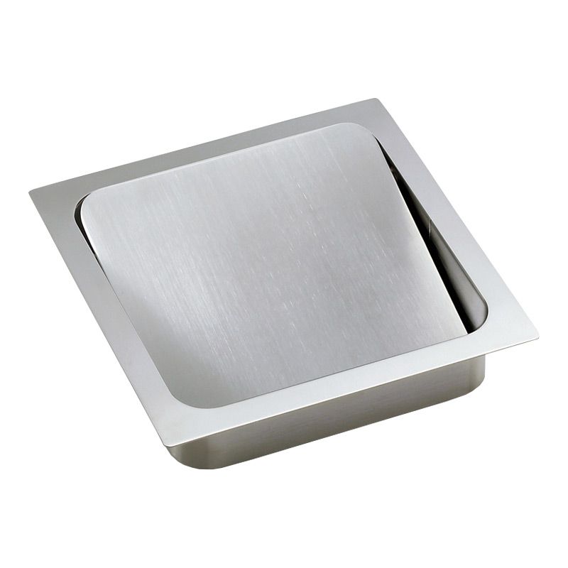 Trappe de visite carrée inox brossé 147x147mm – Amortisseur intégré – Fixation à encastrer – Largeur 170mm – Sugatsune - Image 2