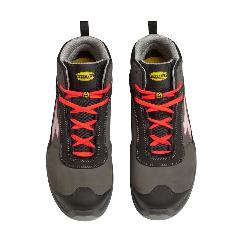 Chaussures de travail Diadora Shark Stable Impact Leather Mid S3 SRC ESD - 43 (EU) Adapter - Image 3