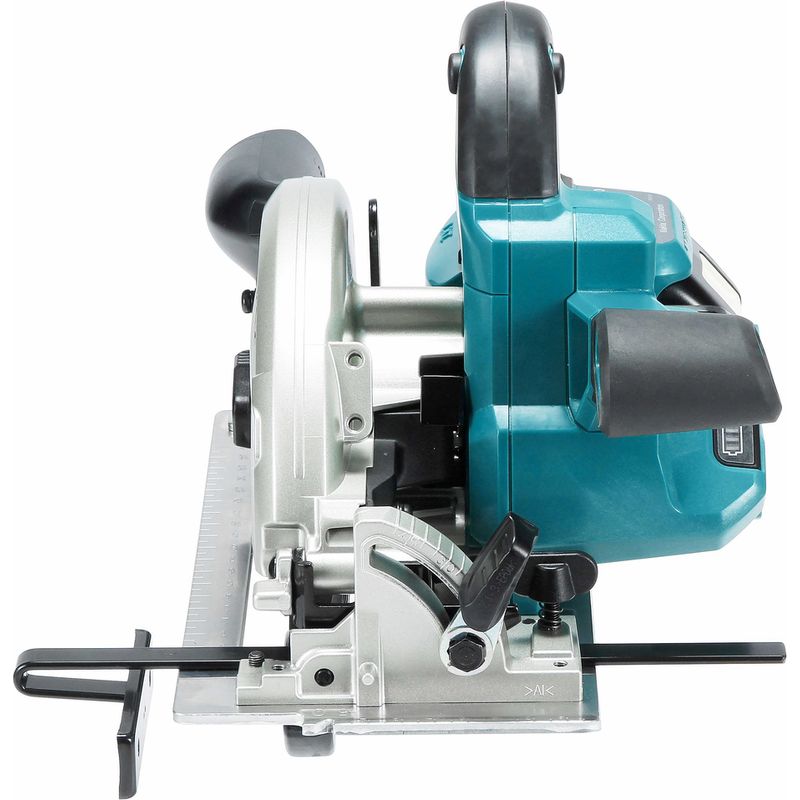 Makita – Scie circulaire 18V LXT Ø165 mm avec 2 batteries 5,0 Ah – Moteur sans balais – Profondeur de coupe 57 mm – DHS660RTJ Pan - Image 4