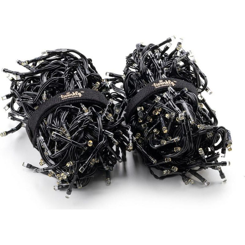 Guirlande lumineuse Twinkly Cluster 400 LED AWW, fil noir, prise F (type UE), 6 m - Image 7
