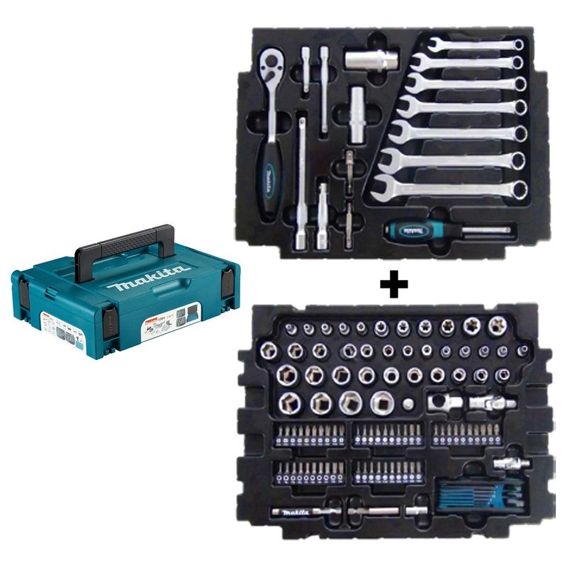 Coffret 120 outils à main MAKITA E-08713 MakPac - Image 5