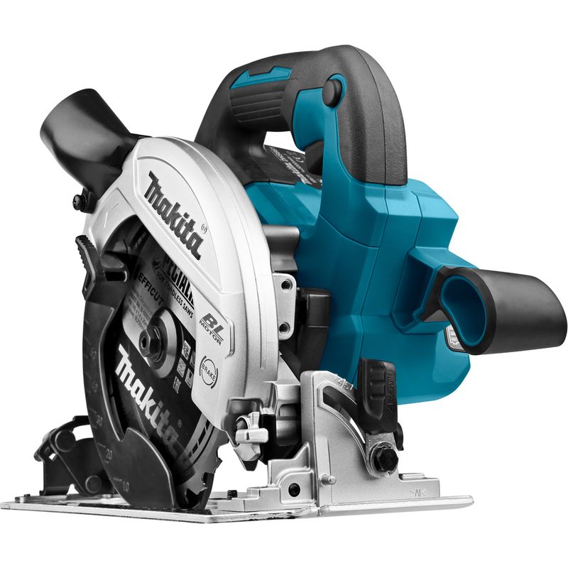 Makita – Scie circulaire 18V LXT Ø165 mm avec 2 batteries 5,0 Ah – Moteur sans balais – Profondeur de coupe 57 mm – DHS660RTJ Pan - Image 10