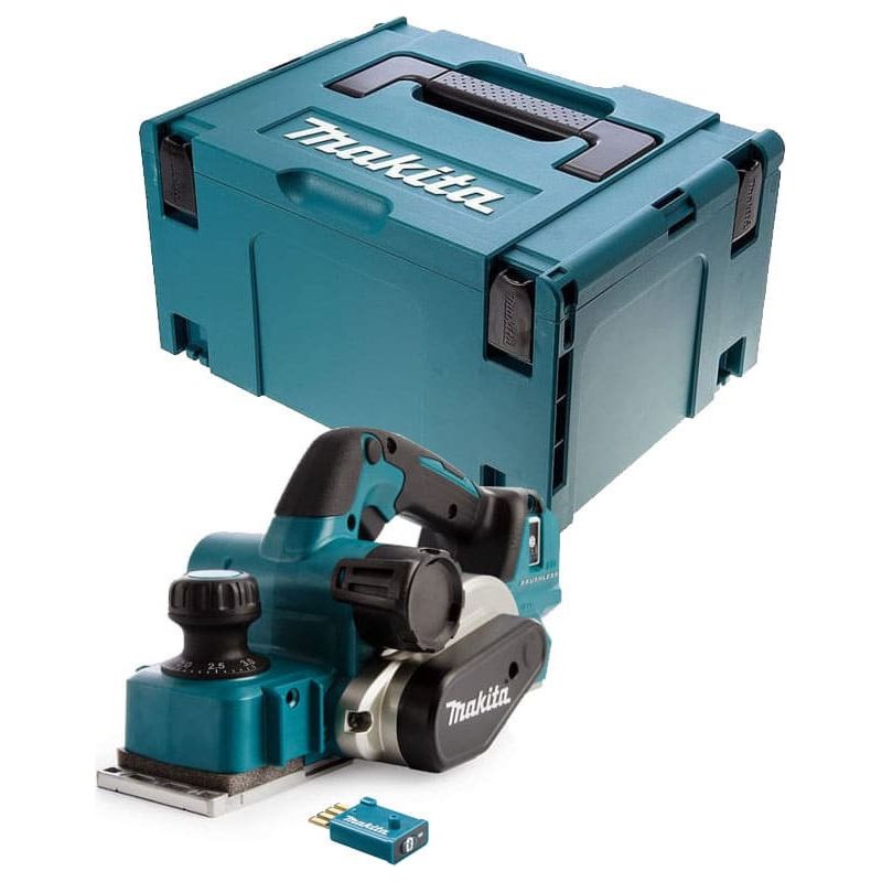Makita – Rabot électrique 18V DKP181ZU – Moteur Brushless – Largeur de rabotage 82 mm – Profondeur max. 3 mm – Compatible AWS - Image 5