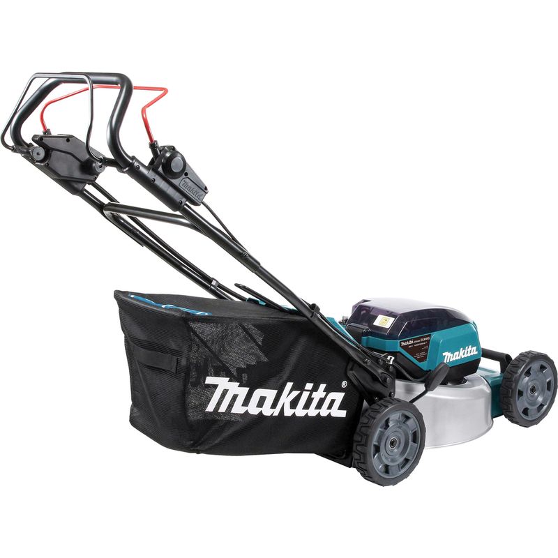 Makita – Tondeuse à gazon sans fil 18V – Largeur de coupe 46 cm – Auto-propulsée – Moteur sans balais – 3 fonctions : tonte, ramassage, mulching - Image 5