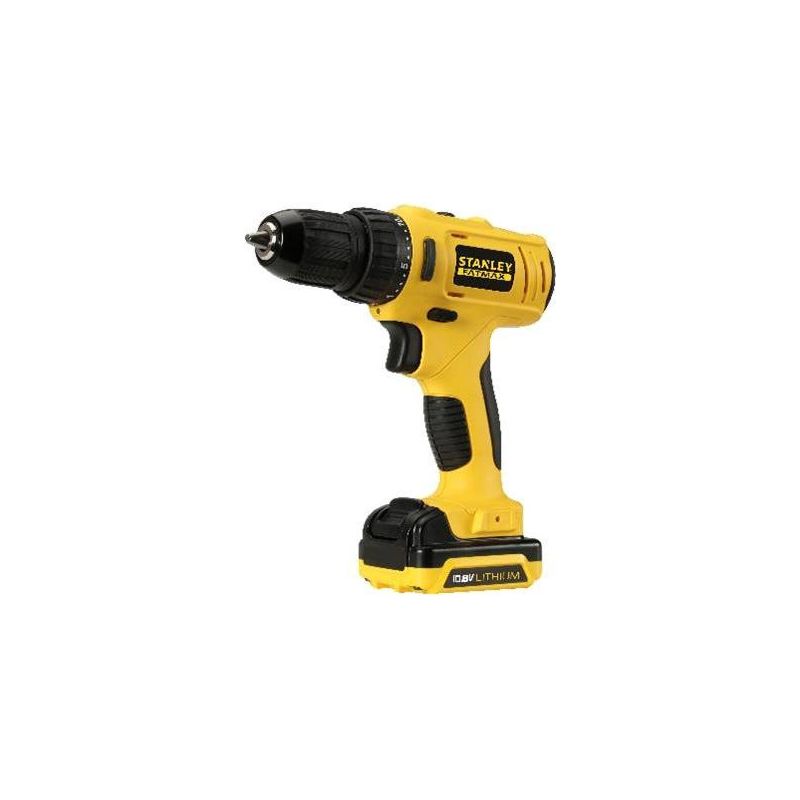 Stanley – Perceuse-visseuse sans fil 10,8 V – 2 batteries 1,5 Ah Li-Ion – Couple 27 Nm – Lampe LED intégrée – Coffret de transport inclus - Image 9