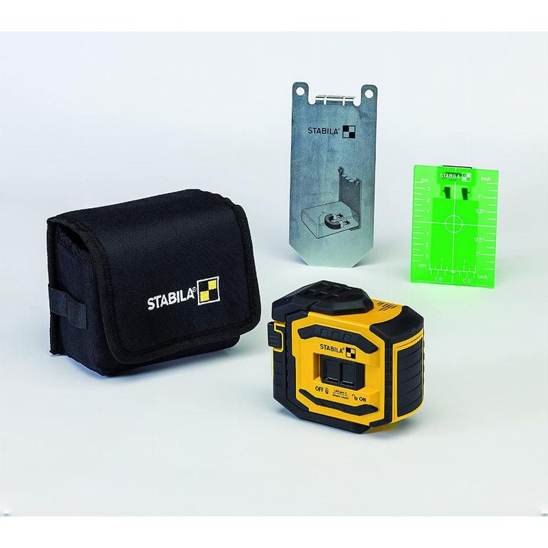 Stabila Laser pour lignes croisées LAX 300 G, set de 4 pièces - Image 8
