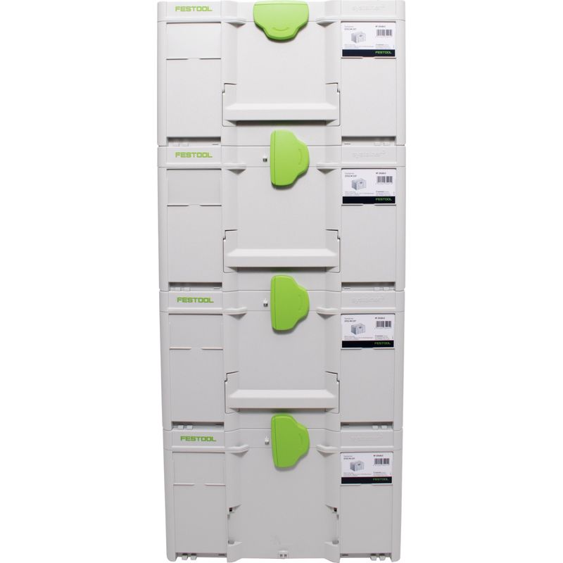 Festool – Coffret Systainer SYS3 M 237 – Malette de rangement 396 x 296 x 237 mm – Volume 21,4 l – Charge max 40 kg – Poids 1,9 kg - Image 3