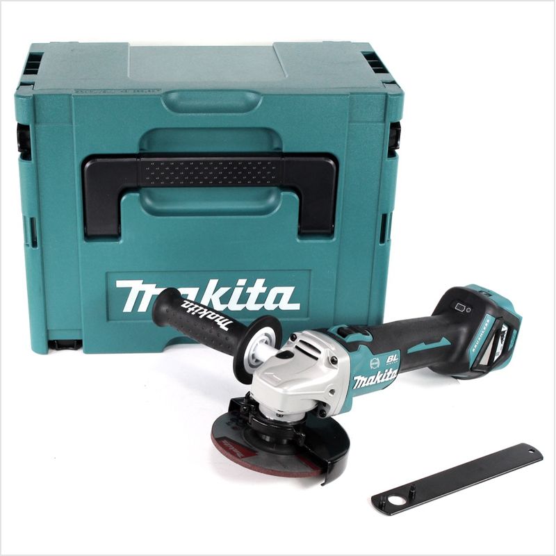 Makita DGA 513 ZJ Meuleuse d'angle sans fil 18V 125mm Brushless Solo + Makpac - sans batterie, sans chargeur - Image 2