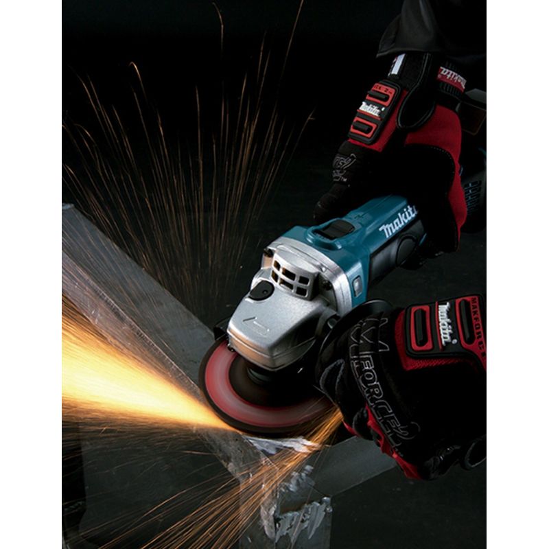 Makita – Meuleuse angulaire 18V LXT Ø115 mm – Moteur Brushless – 11 000 tr/min – Coffret MakPac – Pour meulage et ponçage rapide - Image 2