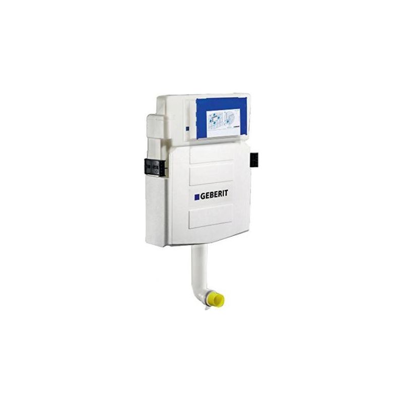 Geberit – Réservoir de chasse d'eau à encastrer 12cm – Coude emboîté – Pression dynamique 0.1-10 bar – Alimentation arrière ou par le haut - Image 6