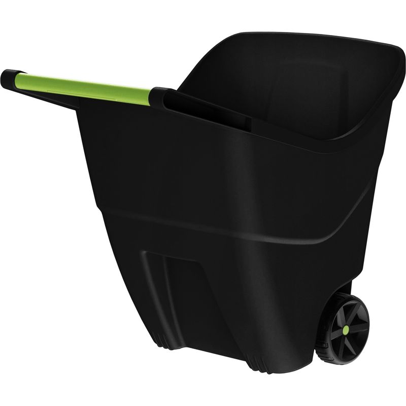 Zweirädrige Gartenkarre Load&Go II, schwarz, 85L Roue