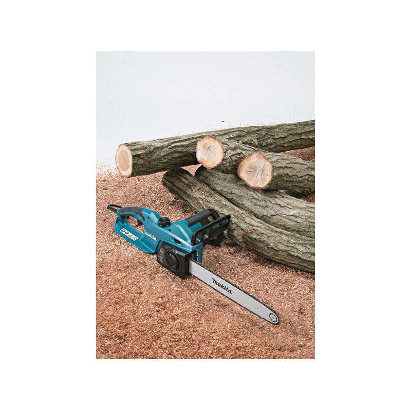 Makita – Tronçonneuse électrique filaire 1800W – Longueur guide 35 cm – Moteur Brushless pour coupe nette – UC3541A - Image 8