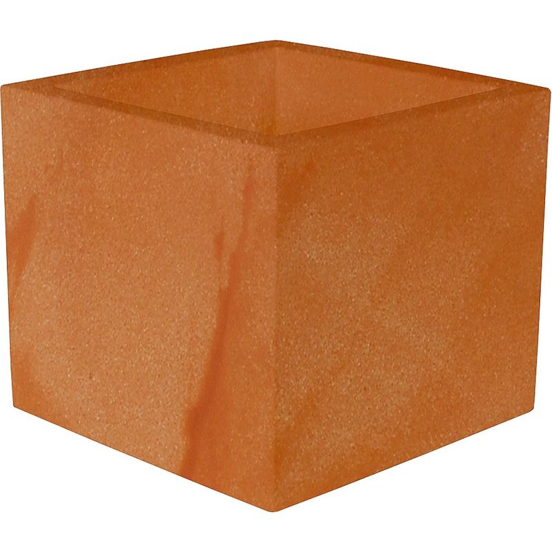 Moovere – Jardinière carrée 49x49x45 cm – Polyéthylène résistant aux UV – Volume 54 litres – Pour plantes et fleurs d'intérieur et d'extérieur Pot