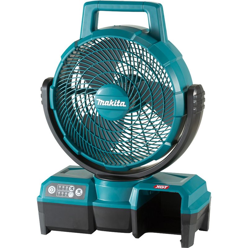 Makita – Ventilateur brasseur d'air 40V max – CF001GZ – Débit 8,2 m3/min – Oscillation automatique – Construction robuste pour chantiers