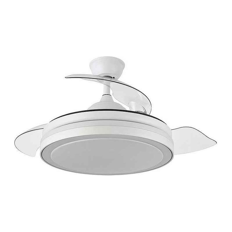 Ventilateur de plafond ESPARTA 6 vitesses LED (72W 3CCT 6120lm) IP20 couleur blanche - Image 2