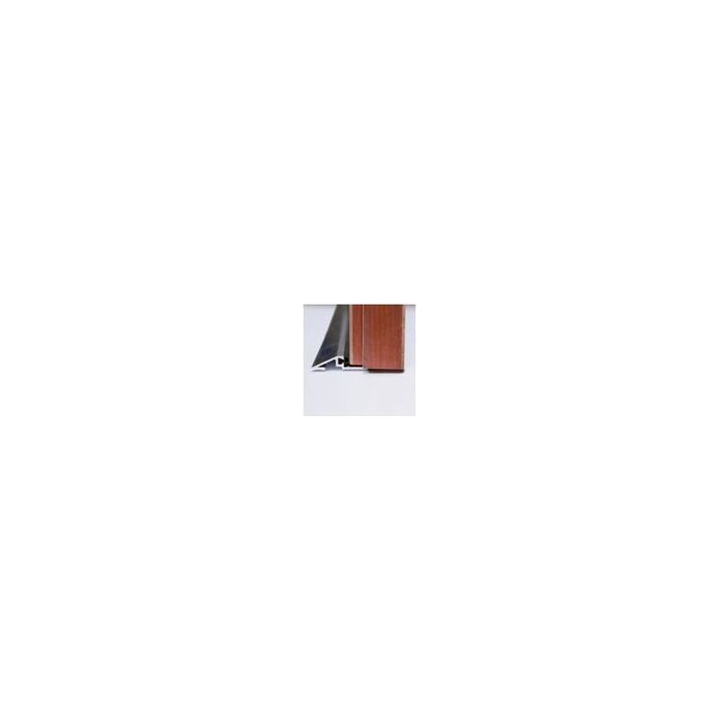 Vachette – Barre de seuil en aluminium brut 4m – Résistante aux chocs – Pour fixation sur béton – Finition lisse - Image 4