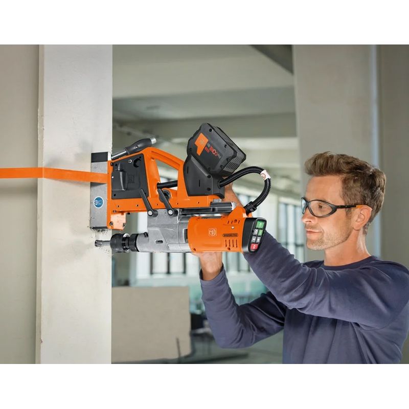 Fein – Perceuse magnétique sans fil 18V – Moteur sans balais – Ø max 35 mm – Pour béton armé et carottage précis – 12,2 kg - Image 5