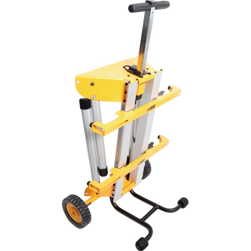 Dewalt – Piètement roulant pour scies à table – Aluminium léger – Charge max 68 kg – Dimensions plié 84,6 x 49,8 x 21,8 cm - Image 7