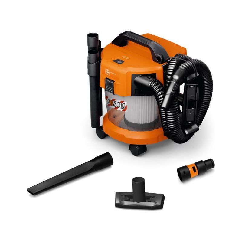 Fein – Aspirateur eau et poussière compact 18V – Puissance d'aspiration élevée – Pour chantiers humides et espaces confinés – Léger et mobile - Image 2