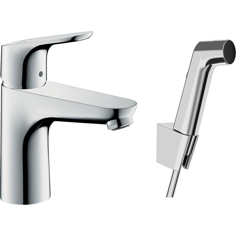 Focus Set bidette, bonde Push-Open, chromé (31927000)