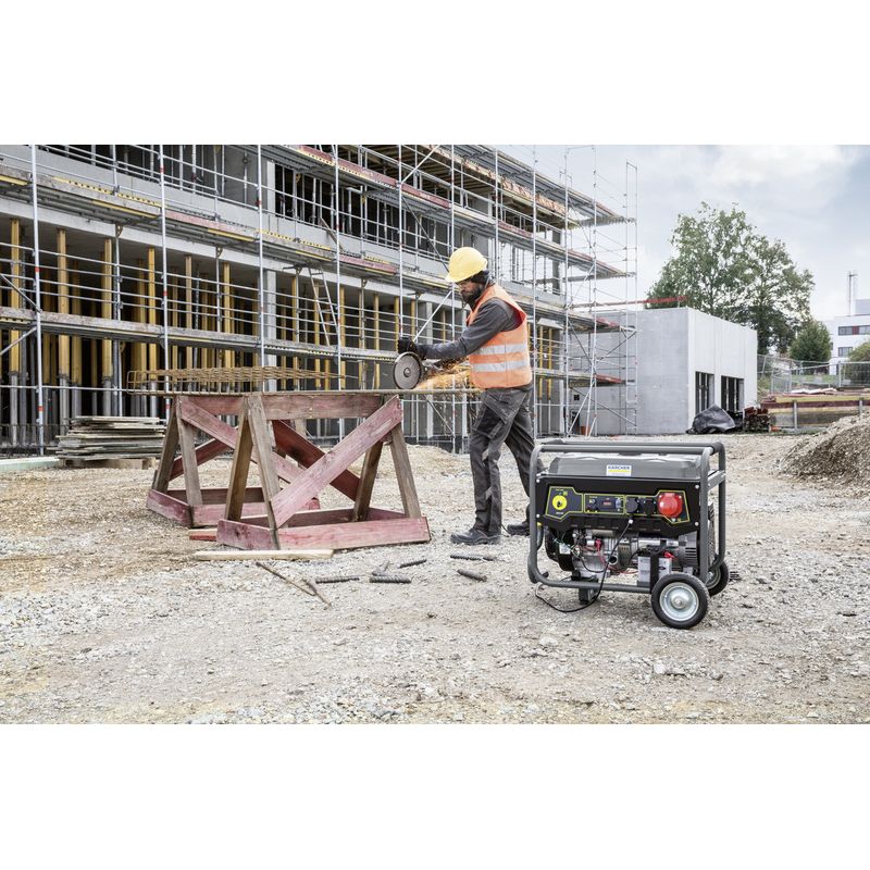 Kärcher – Groupe électrogène 2,8kW essence 15L – Démarrage électrique – Régulateur de tension automatique – Autonomie 12h – 2 prises 220V - Image 5
