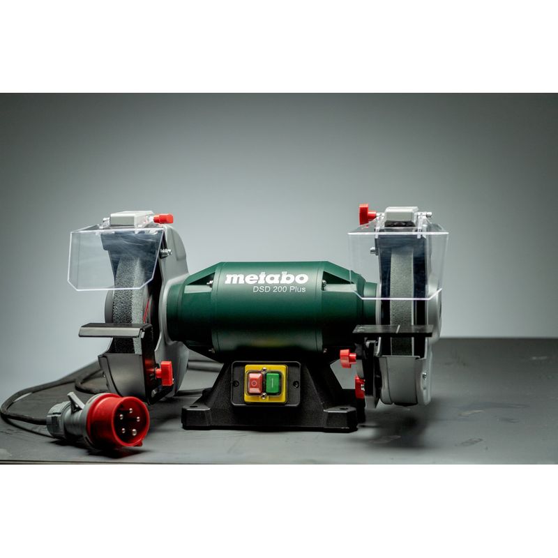 Metabo – Touret à meuler 750 W – Ø 200 mm – Moteur à induction – Vitesse 2980 tr/min – Pour affûtage et ébavurage des métaux - Image 9