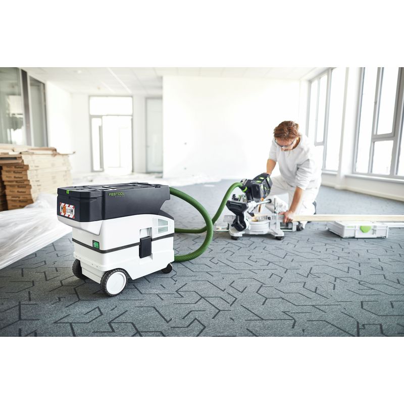 Aspirateur mobile 36V – Dépression 19000 Pa – Capacité 15L – Moteur Bluetooth pour outils Festool – Compact et léger - Image 5