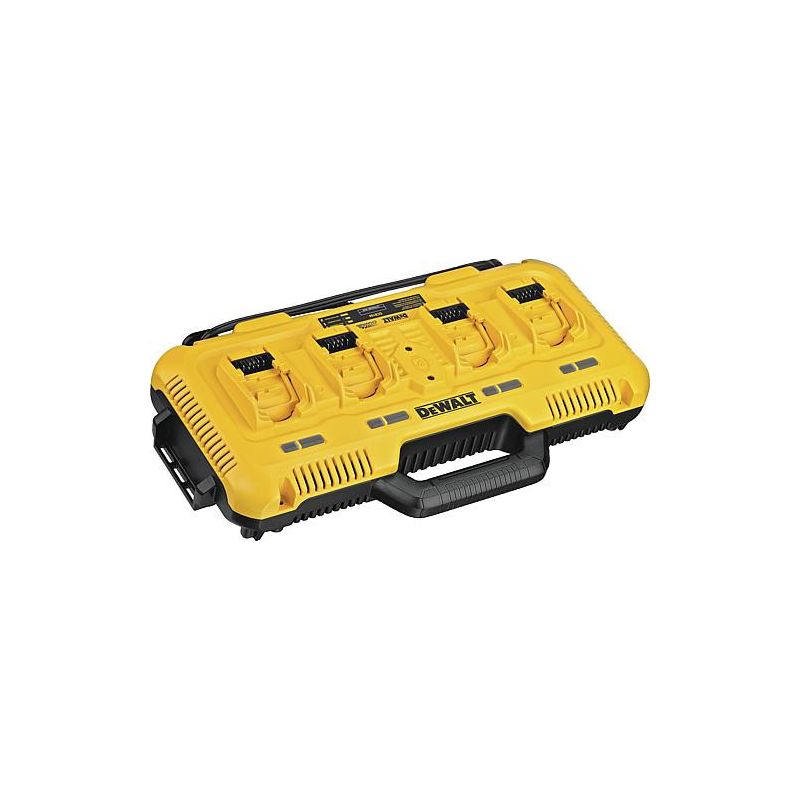 Dewalt – Chargeur rapide 4 ports DCB104 – 12V / 18V / 54V – Charge 4 batteries XR FLEXVOLT 9Ah en 75 min – Compatible TOUGHSYSTEM - Image 7