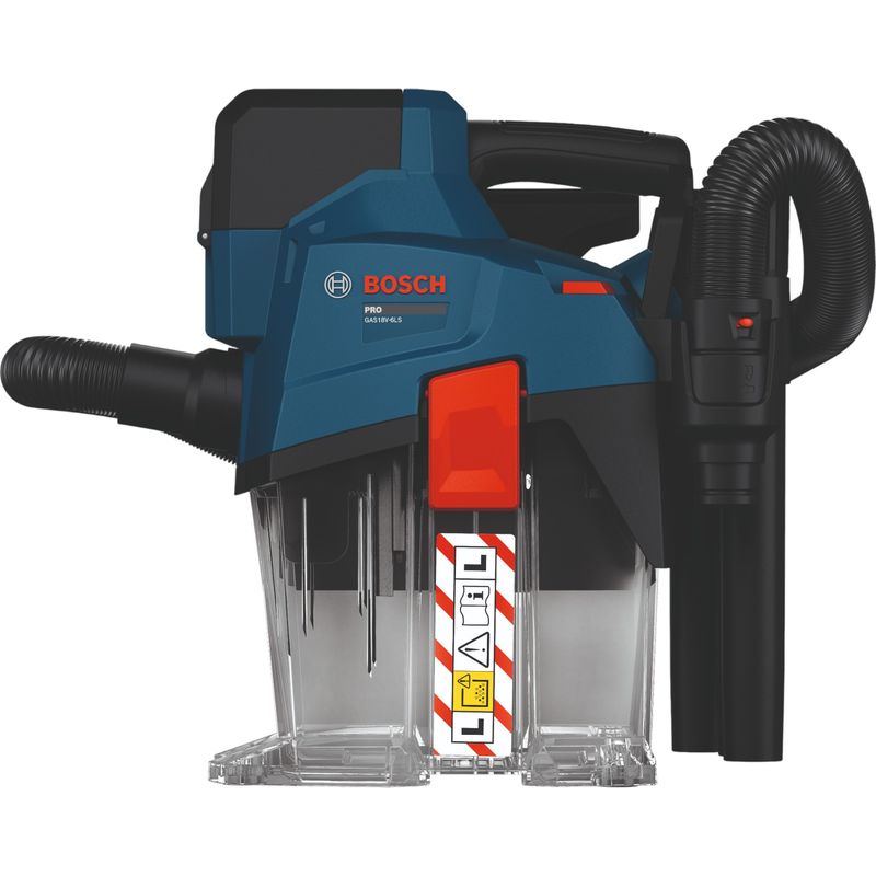 Bosch – Aspirateur sans fil 18V 6L 6019K2100 – Classe de poussière L – Dépression 129 mbars – Flexible extensible 0,5-2,8 m - Image 4