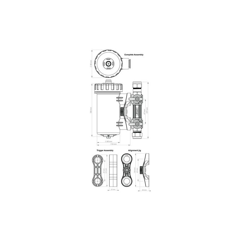 Filtre chauffage central magnétique MagnaClean Pro 2 – Action cyclonique – Efficacité sous le micron – Pour 20 radiateurs et 200m2 – Adey - Image 3